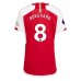 Tanie Strój piłkarski Arsenal Martin Odegaard #8 Koszulka Podstawowej dla damskie 2023-24 Krótkie Rękawy